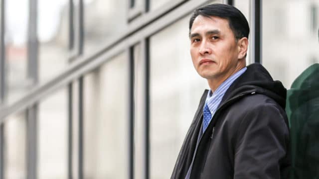 <b>IN THE BUSINESS OF TRUTH</b> Mr. Yu Ming in Washington on Feb. 19, 2019. He arrived in the United States to join his wife and daughter in January 2019 through the help of the U.S. government, after being imprisoned for 12 years and tortured nearly to death in labor camps in China for his belief in Falun Gong. 